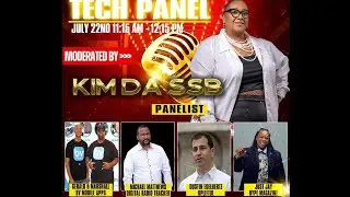 @FleetDjs  TechPanel 🎤 @kim.da.ssb w/ @imdustin.ig  @digitalradiotracker @bvmobileapps @hypejustjay