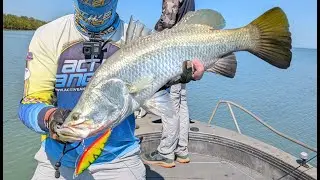 Arnhem Land Barra Fishing with Igors Workshop lures (Serbia)