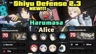 Shiyu Defense 2.3 | Harumasa Qingyi Astra & Alice Vivian Yuzuha | Zenless Zone Zero