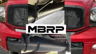 5.9 Cummins 5 Inch MBRP Muffler VS Straight Pipe!