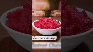 Simple & healthy Beetroot Chutney 😋Try this easy recipe at home 👍#youtubeshorts #Shorts#viral#food