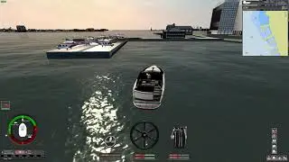 Ship Simulator Extremes - Docking a Cartagena Delight Yatch, 20.28m