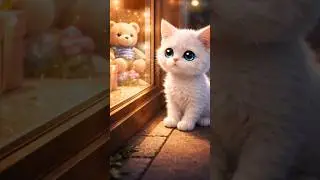 She Didn&rsquo;t Get the Toy So Dad Made One 🐾❤️ #trending #ytshorts #shorts #Aianimation