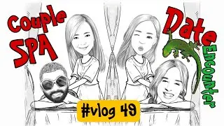 Couple Spa at Le' Meridian | unora spa|Lizard encounter | #couplemarriedlife #Delhicouple  Vlog - 48