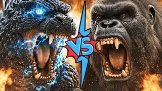 KONG vs GODZILLA &ndash; Epic Monster Fight ( 2025 ) ⚔️ Battle at the New York City