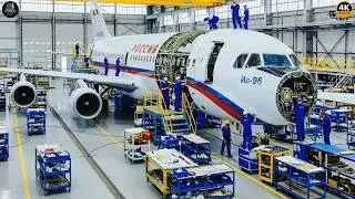 ¿Cómo se construye el avión presidencial de Rusia? Dentro de la fábrica del Il-96-300PU
