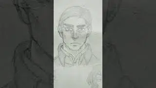 Erwin smith the commander sketch #anime #aot #erwin