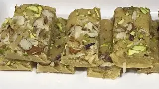 Roasted gram sweet/Burfi | No fire |No cooking instant sweet Recipe