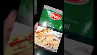 hot Nd spicy 🔥 Shan masala biryani is ready