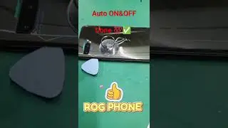 ROG phone ASUS  auto ON&OFF DONE 💯 ✅