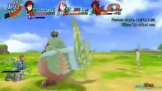 Arc Rise Fantasia - L'arc, Ryfia and Niko Battle