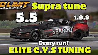 5.5 Supra tune! No Limit 2. (1.9.9) #nolimitdragracing2 #djsaucepark