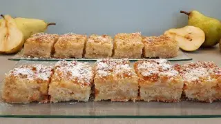 SIPANA PITA OD KRUŠAKA 🍐 / Poured pear pie 🍐