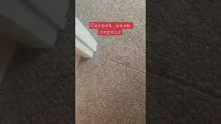 Carpet Seam Repair Damage