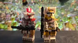 Lego Star Wars Custom Commander Deviss and Commander Bly Showcase