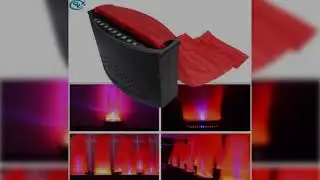 A must-have product!&nbsp;Full Color RGB 20W Led Silk Flame Lamp Remote Control Fake Fire Machine Led C