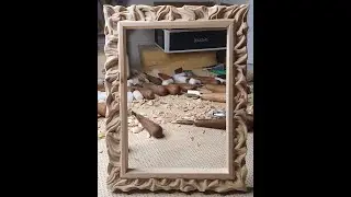 2 COMPLETTIAMO L'INTAGLIO DELLA CORNICE IN LEGNO