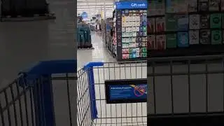 Walmart Robot floor cleaner.  oh boy #Walmart #robot #cleaning
