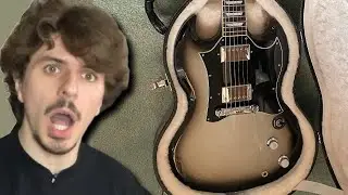 The RAREST Guitar I Own - SG Goddess Silverburst!!