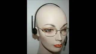 Diva Headset Microphone theatrical pop celebrity non function costume stage prop