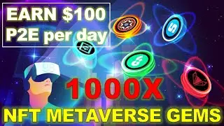 Top 5 NFT PLAY TO EARN Games 2022 - 1000x Potential SUPER Low Cap GEMS