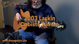 2003 Laskin Cubist Jumbo, Brazilian Rosewood & Bearclaw Sitka Spruce