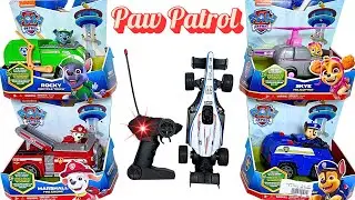 8 Minutes Satisfying with Unboxing Speed Formula 1 Car & Paw Patrol Rescue Wheel PlaySet Toy ASMR