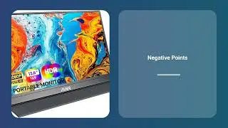 MNN Portable Monitor 15.6inch FHD 1080P USB C - Review - Pros and Cons only