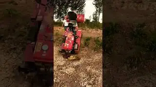 Extreme Off-Road Mini Tractor | Powerful Farm Machine #Shorts