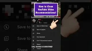 How to Clean Up YouTube Feed or Remove Recommended Videos