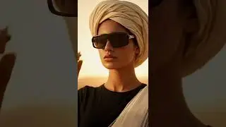 Cinematic Desert Ad | Luxury Eyewear 🕶️ Meets Timeless Fashion #shorts #sunglasses #fashion