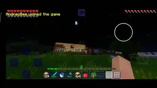 Playing in andreo bee's skin with my little brother......................