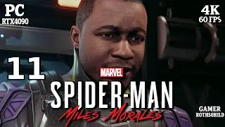 Marvel's Spider-Man Miles Morales | 11. Corporate spy | 4K 60FPS