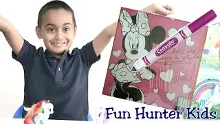 Disney's Minnie Mouse Glitter Coloring Sheet  Fun Activity with Just Zack9