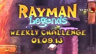 Rayman Legends Weekly Challenge 01.09.13 - Gold Cup - Murphy's Dungeon