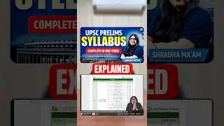 Subject wise Micro Topics List for UPSC GS 2026 | Prelims Syllabus in detail | UPSC CSE IAS