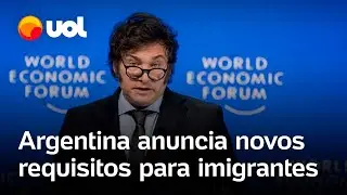 Governo Milei anuncia novos requisitos para imigrantes obterem resid&ecirc;ncia na Argentina; confira