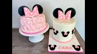 Minnie Mouse Cake and Smash Cake