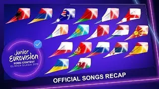 Junior Eurovision 2019 - Official 19 Songs Recap