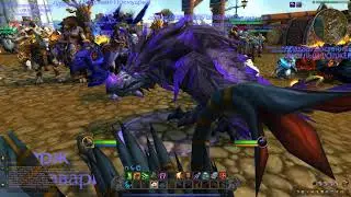 World Of Warcraft Purple Dread Raven Hunter Pet