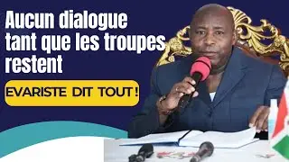 RDC-BURUNDI : PAS DE DIALOGUE SANS RETRAIT DES TROUPES