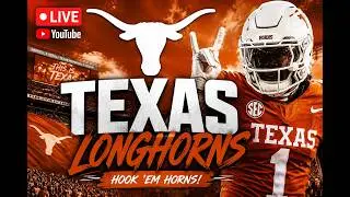THE JOURNEY TO THE NATIONAL CHAMPIONSSHIP STARTS NOW | TEXAS LONGHORNS DYNASTY LIVE STREAM!!!! 🤘🏾