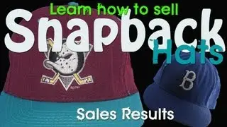 Making Money Selling Snapback Hats | How to Profit from Estate Sales | Sales Results
