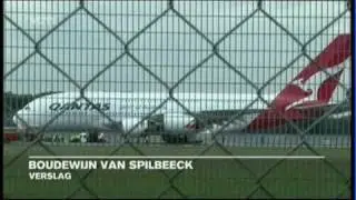 First incident with an Qantas Airbus A380 - 4 november 2010 ( Dutch - Nederlands )