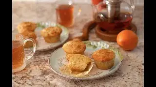 Orange Cardamom Muffins