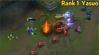 Rank 1 Yasuo: This 1200LP Yasuo Makes Super Server Look So EASY!