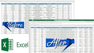 Efficient Data Transformation in Excel