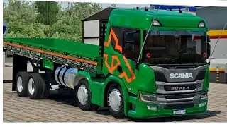 Skins Scania P 320 XT Verde do Safadao Exclusiva Global Truck 