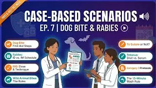 Case based scenarios: Rabies & Animal Bite Management Explained | Community Medicine PSM Podcast