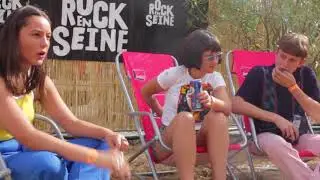 The Orielles - Interview @ Rock en Seine 2018